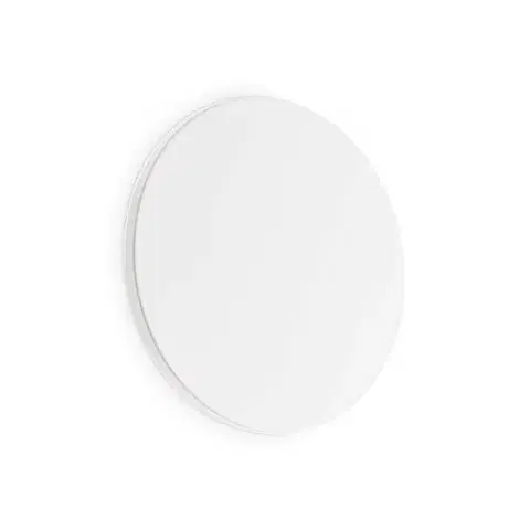 LED Nástěnné svítidlo Ideal Lux Cover AP1 Round Big Nero 195759 11W 1112lm 20cm kulaté černé