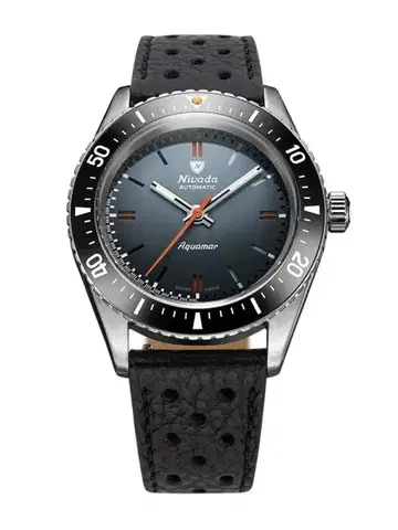 Nivada Grenchen Aquamar Grey - Flat Link Bracelet