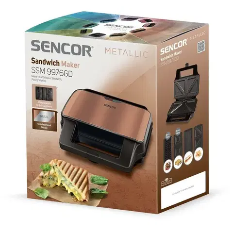 Sencor SSM 9976GD sendvičovač