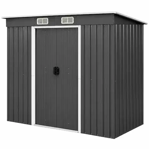 Avenberg Zahradní domek na nářadí 2,4 × 1,3 m SD-F1-0408, antracit