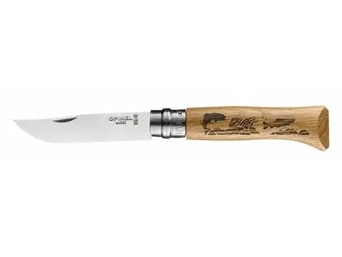 Outdoorový nůž Opinel Vri N°08 Inox Animalia - Fish