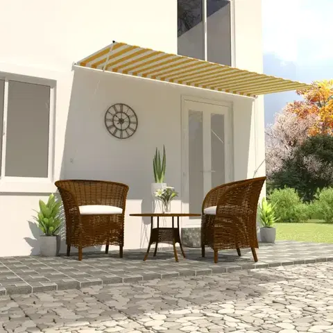 Zatahovací markýza 400x150 cm Dekorhome