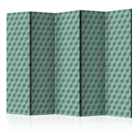 Paraván Monochromatic cubes Dekorhome