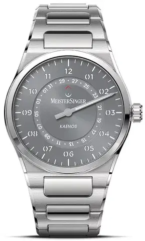 MeisterSinger Kaenos Open Date Sunburst Grey KSOD927