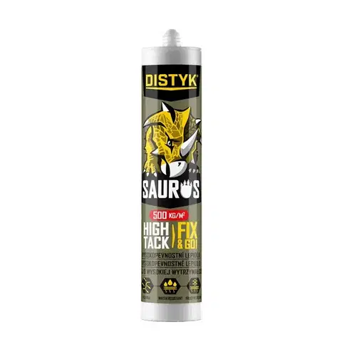 Den Braven Lepidlo montážní Saurus High Tack 290 ml bílá - 290 ml