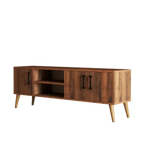Televizní stolek Exxen Walnut