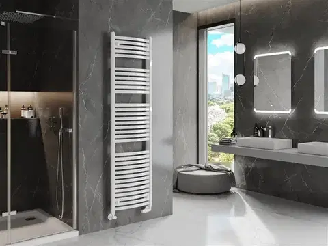 MEXEN Helios otopný žebřík/radiátor 1800 x 500 mm, 850 W,bílá W103-1800-500-00-20