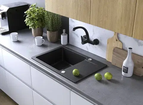 Kuchinox VILAVA dřezová baterie nástěnná s ramínkem F BKW_787D