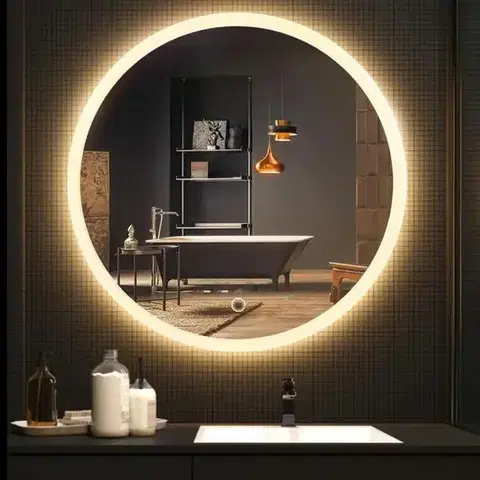 REA Zrcadlo LED 50cm FFJ50 HOM-02836