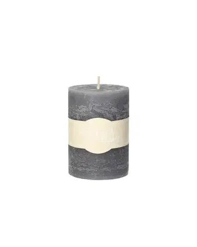 Svíčka Lea 10cm dark grey