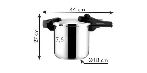 Tlakový hrnec Tescoma BIO EXCLUSIVE+ 7.5 l