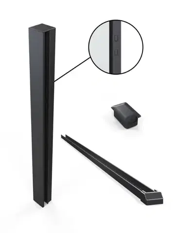 Sprchová zástěna Walk-in 80 cm SAT SATBWI80PRDOPLC SATBWI80PRDOPLC