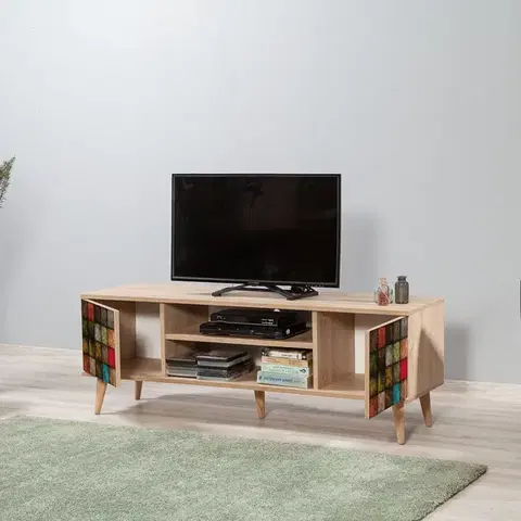 Televizní stolek Truva Oak