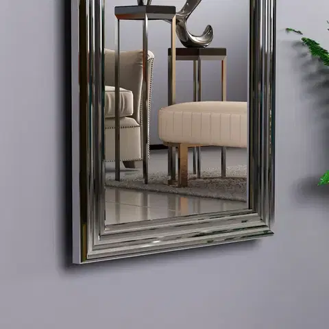 Zrcadlo Smooth - Silver