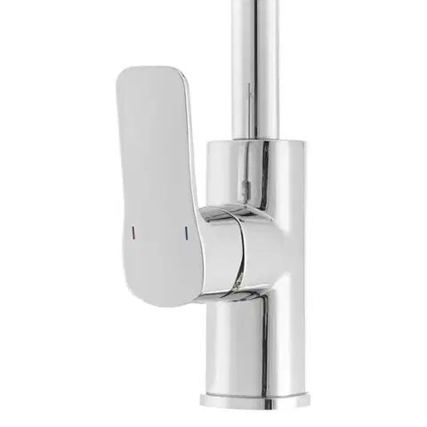 Dřezová baterie SAT Cube Way bez výpusti chrom CU280 CU280