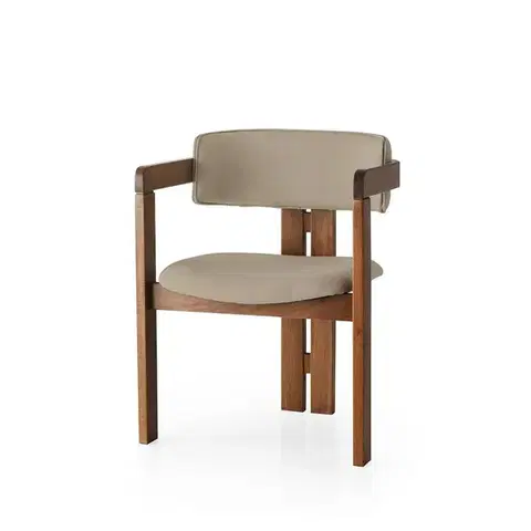 Jídelní židle CO Mink and Walnut