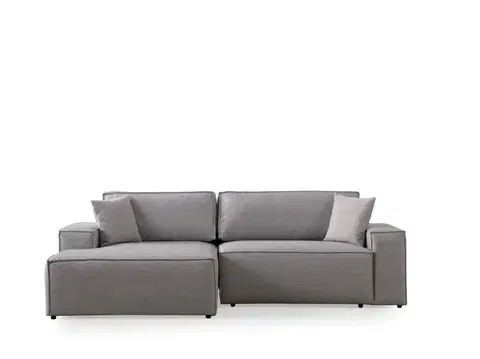 Rohová rozkládací pohovka Pırlo Corner Left - Light Grey