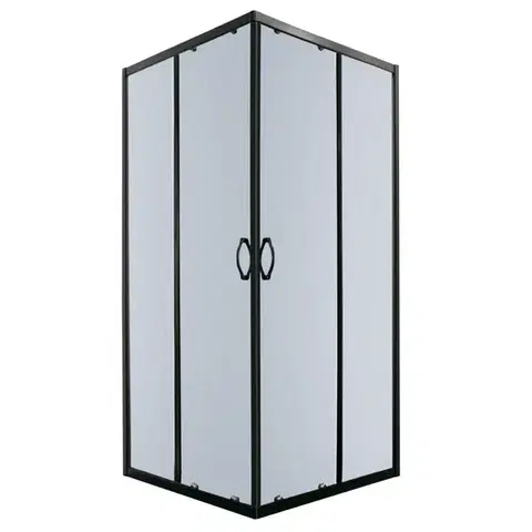 KERRA Sprchová kabina Tiara Square 90x90 čtvercová (černá) 5907548109392