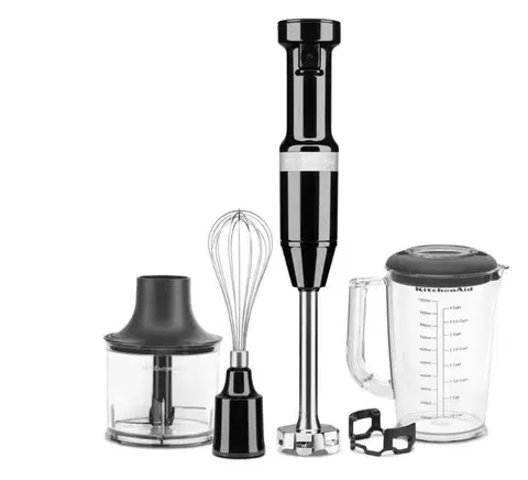 KitchenAid tyčový mixér s příslušenstvím 5KHBV83 - černá