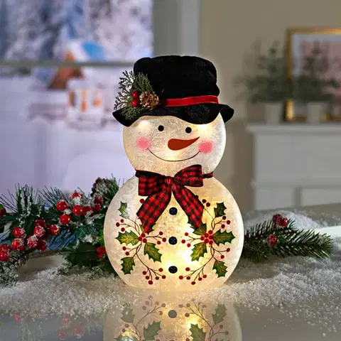 LED sněhulák