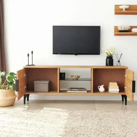 TV stěna / Sestava pod TV Lidya - Oak