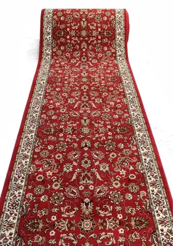 Spoltex, Běhoun na míru Samira New 12002-011, šíře 100 cm, červená, chodba / předsíň