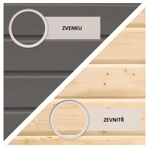 Dřevěný zahradní domek SCHONBUCH 2 Lanitplast