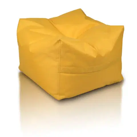Sedací vak Taburetka Cubo TiaHome - šedá