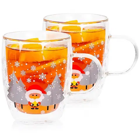 4Home Termo sklenice Mug Santa Hot&Cool 270 ml, 2 ks