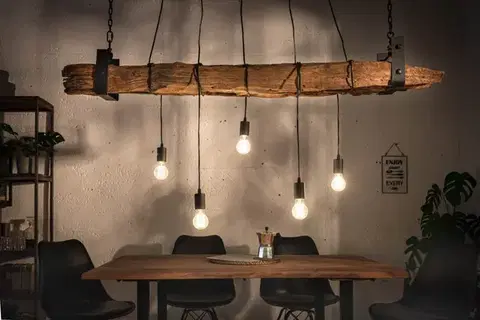 Závěsná lampa IDAIA Dekorhome
