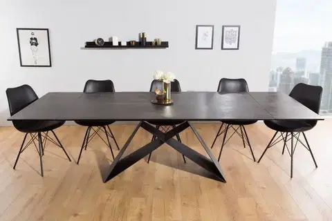 Estila Designový industriální jídelní stůl Copeland III 180-260 cm