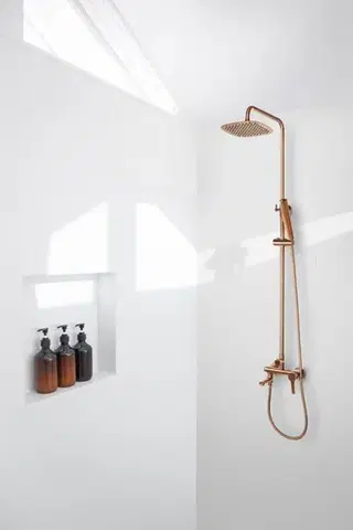 INVENA Sprchový sloup GLAMOUR, měď AU-05-B14-V