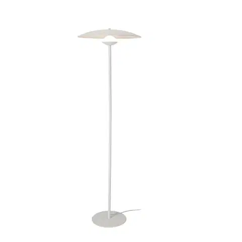 Stojací lampa bílá LED 16W Lund Ledea