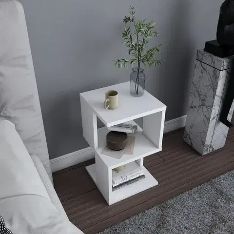 Noční stolek Carter - White