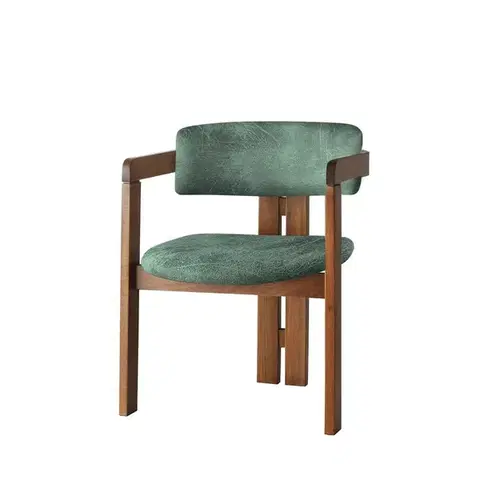 Jídelní židle CO Green and Walnut