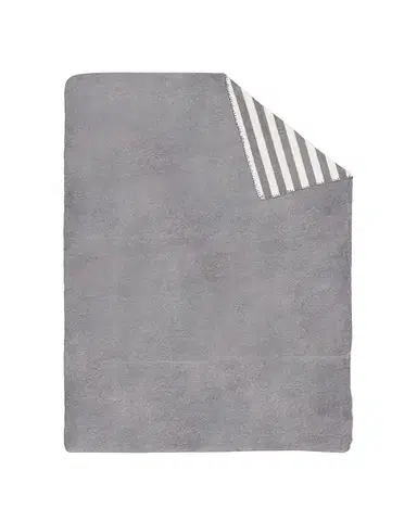 Deka Cotton Cloud 150x200cm Gray Stripes