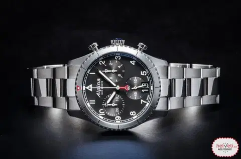 Alpina Startimer Pilot Quartz Chronograph Big Date AL-372BW4S26B