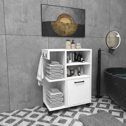 Víceúčelová skříňka Rebusa - White