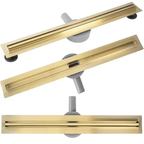 REA Odtokový žlab Neox Slim pro Brush Gold 90 REA-G2716