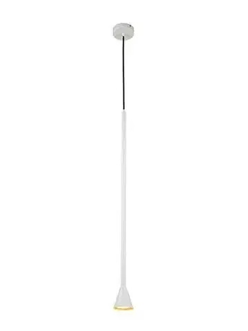 Tucson Ledea bílá dlouhá závěsná lampa