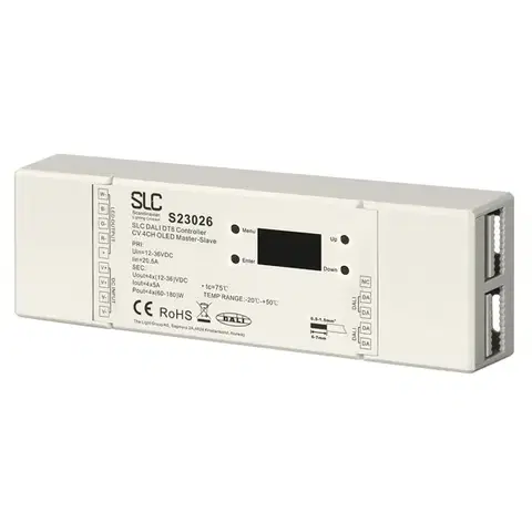 SLC Controller 4x5A 12-36V 480W DALI IP20 RGBW/TW