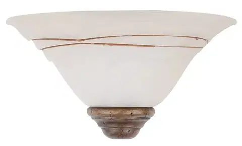 Nástěnná lampa skleněná stropní lampa 60W E27 Altea