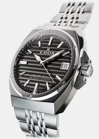 EDOX Delfin The Original 1973 Date - Ladies 50504-3M-NIN