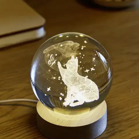 LED koule Kočka