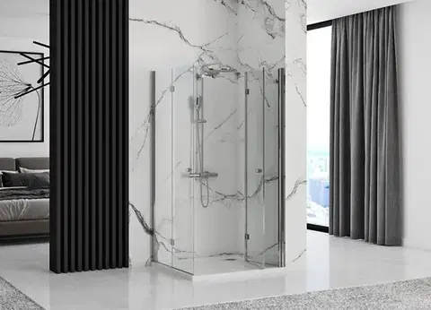 REA/S Skládací sprchový kout FOLD N2 70x70 KPL-07444