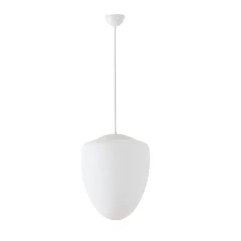 OSMONT AST42230 ASTRA P závěsné skleněné svítidlo bílá IP40 150W E27