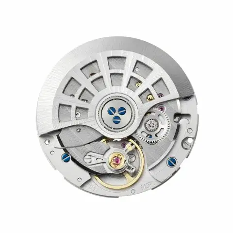 Robot Graphic Analog Silver