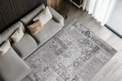 Obsession, Kusový koberec Avantgarde 105 Grey, 230x330, šedá, chodba / předsíň