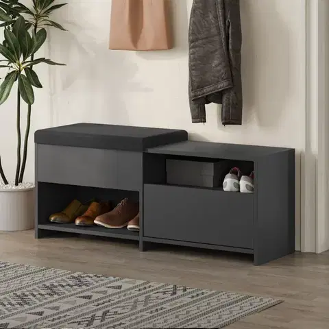 Botník Filux Bench - Anthracite