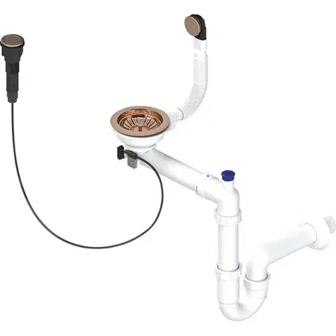 Sifon k dřezu Laveo OKS R63T 40 mm